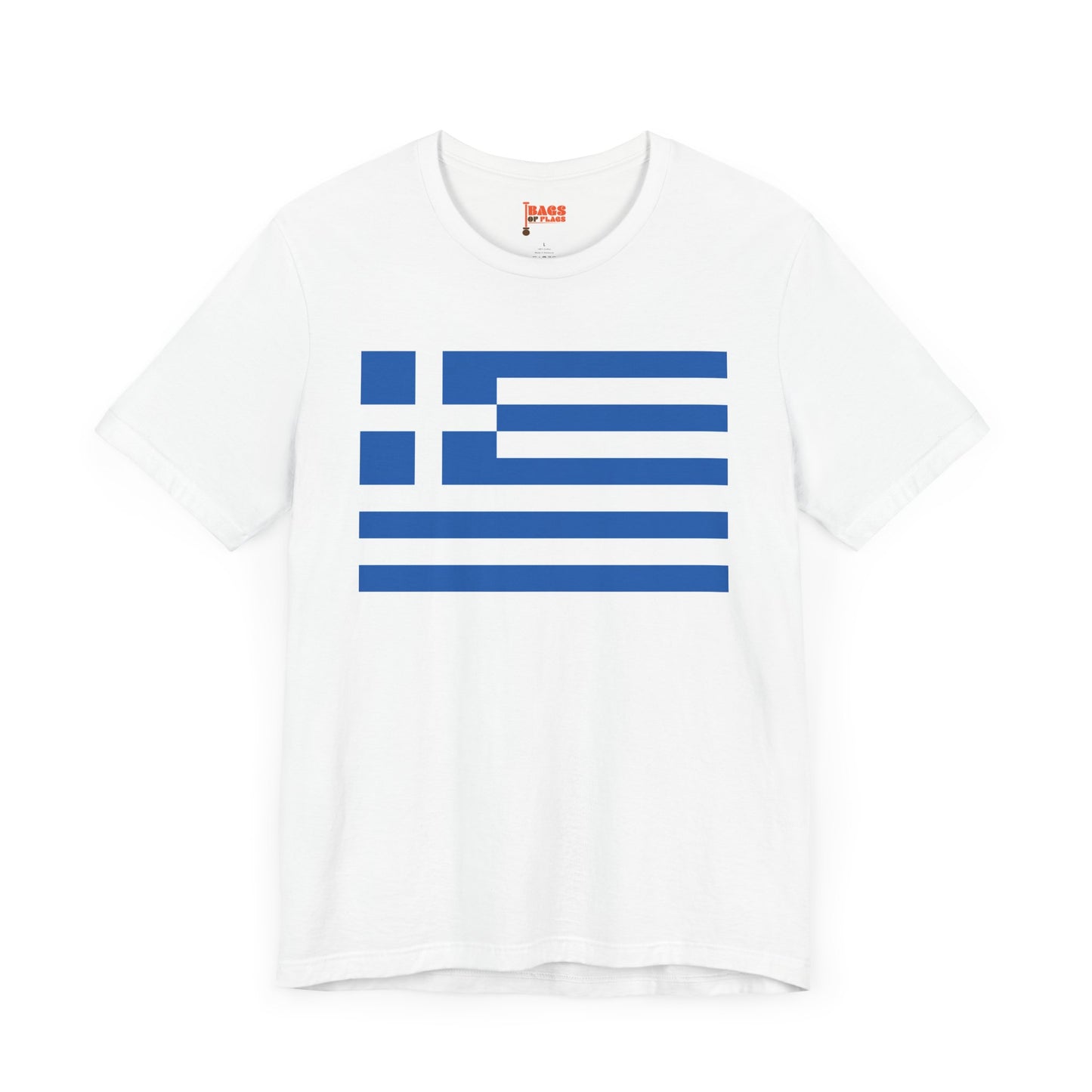 Greece Flag on T-shirt
