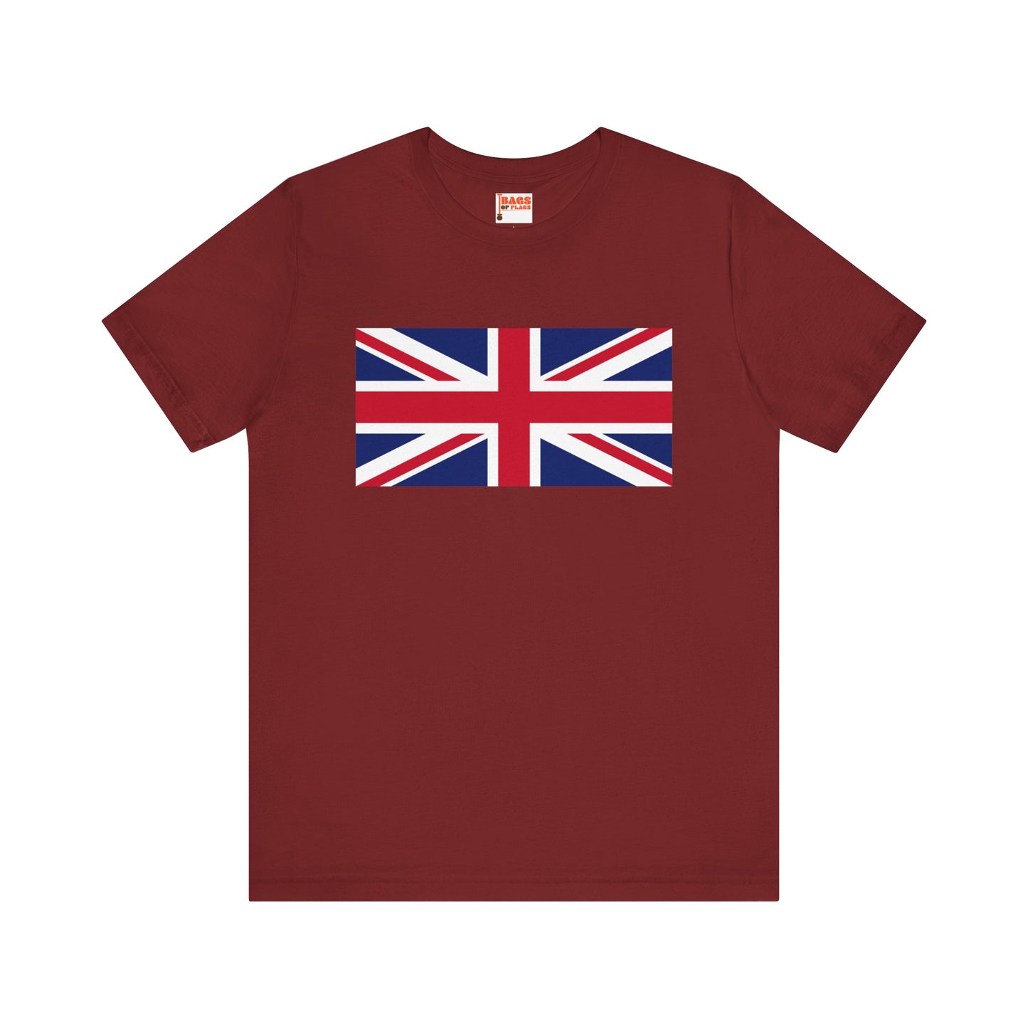 United Kingdom Flag on T-shirt