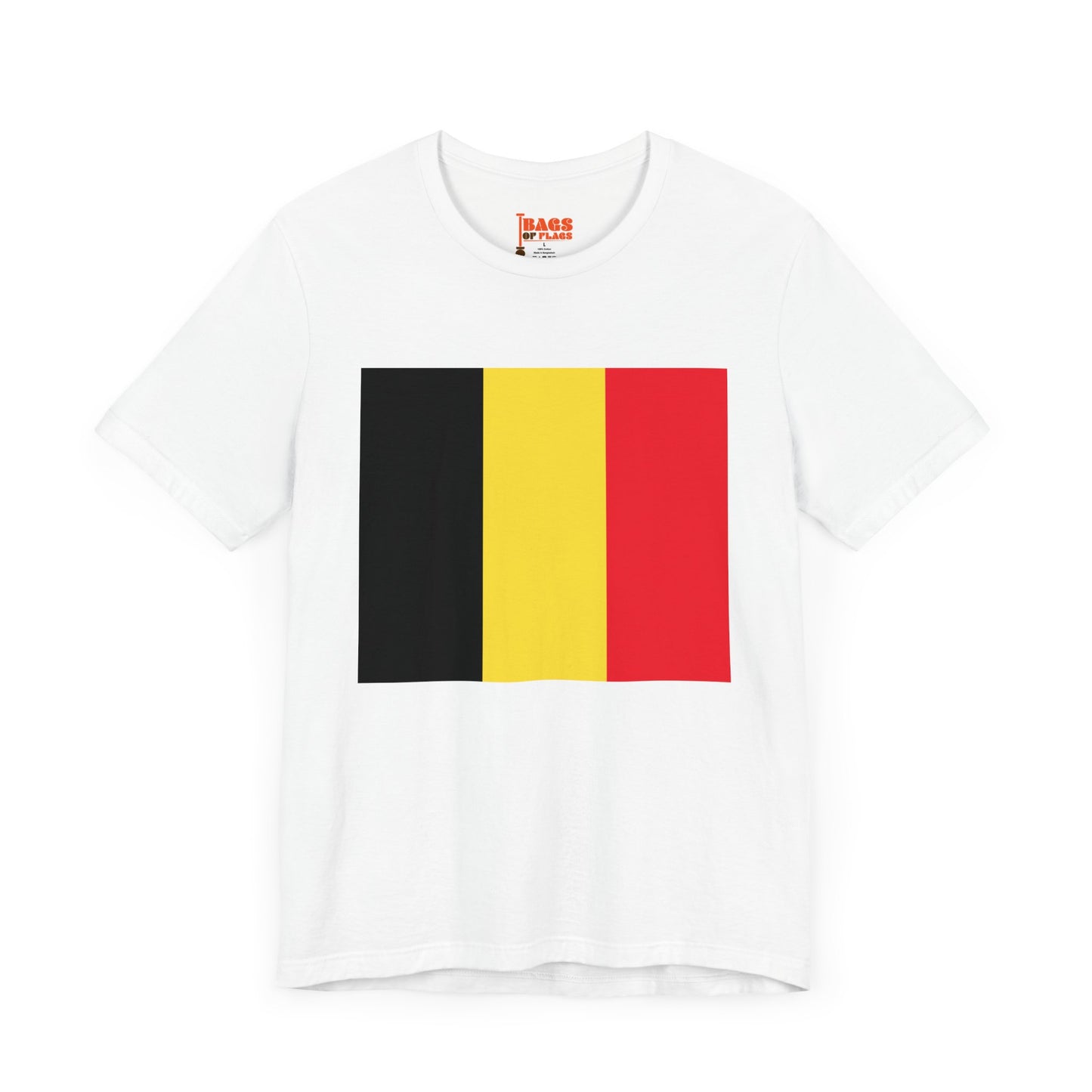 Belgium Flag on T-shirt