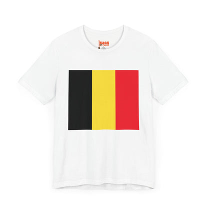 Belgium Flag on T-shirt