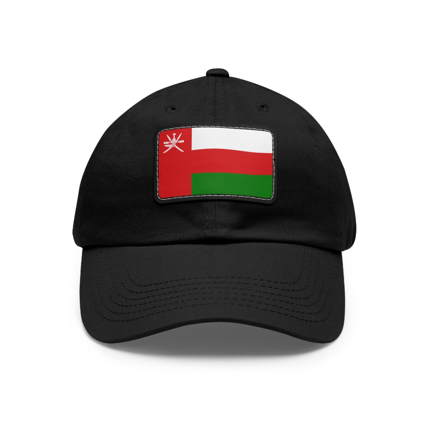 Oman Leather Patch Hat