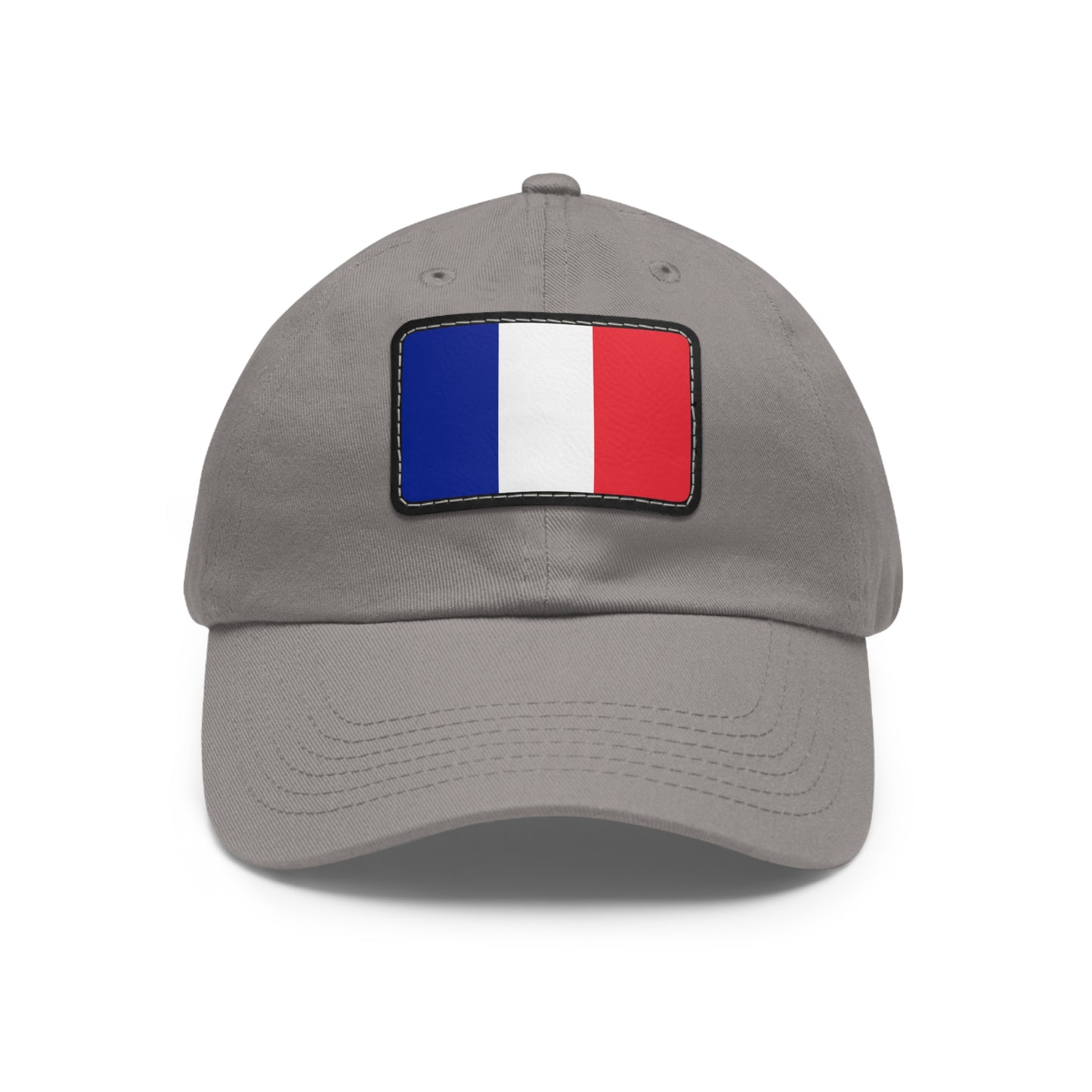 France Leather Patch Hat