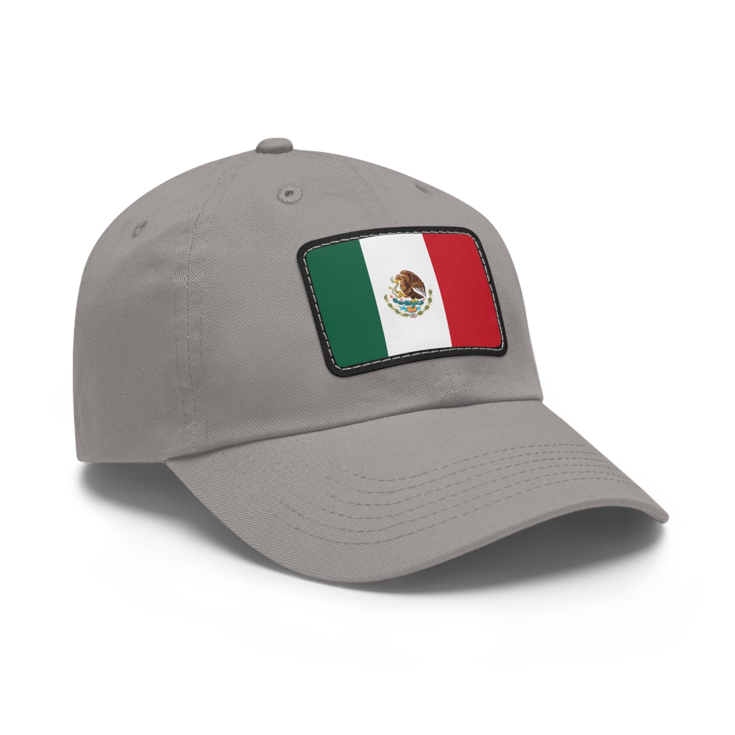 Mexico Leather Patch Hat