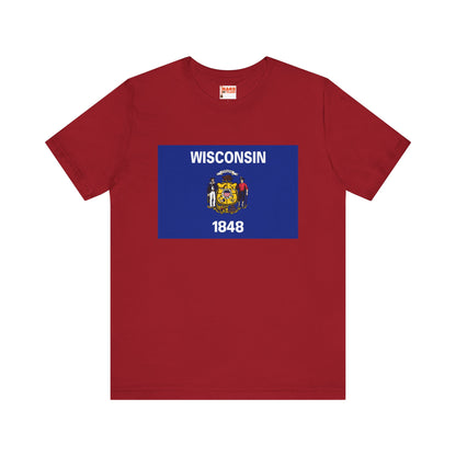 Wisconsin Flag T-shirts