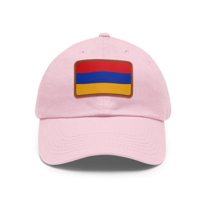 Armenia Leather Patch Hat