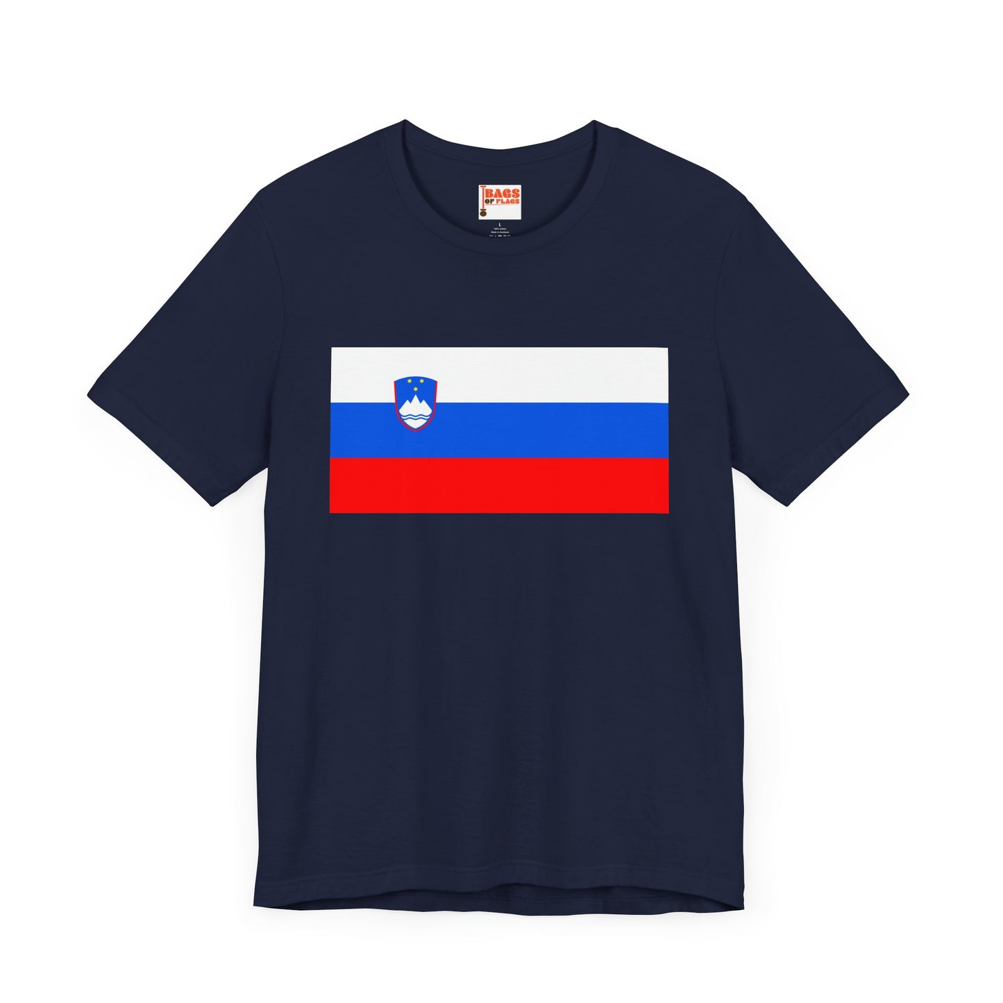 Slovenia Flag on T-shirt