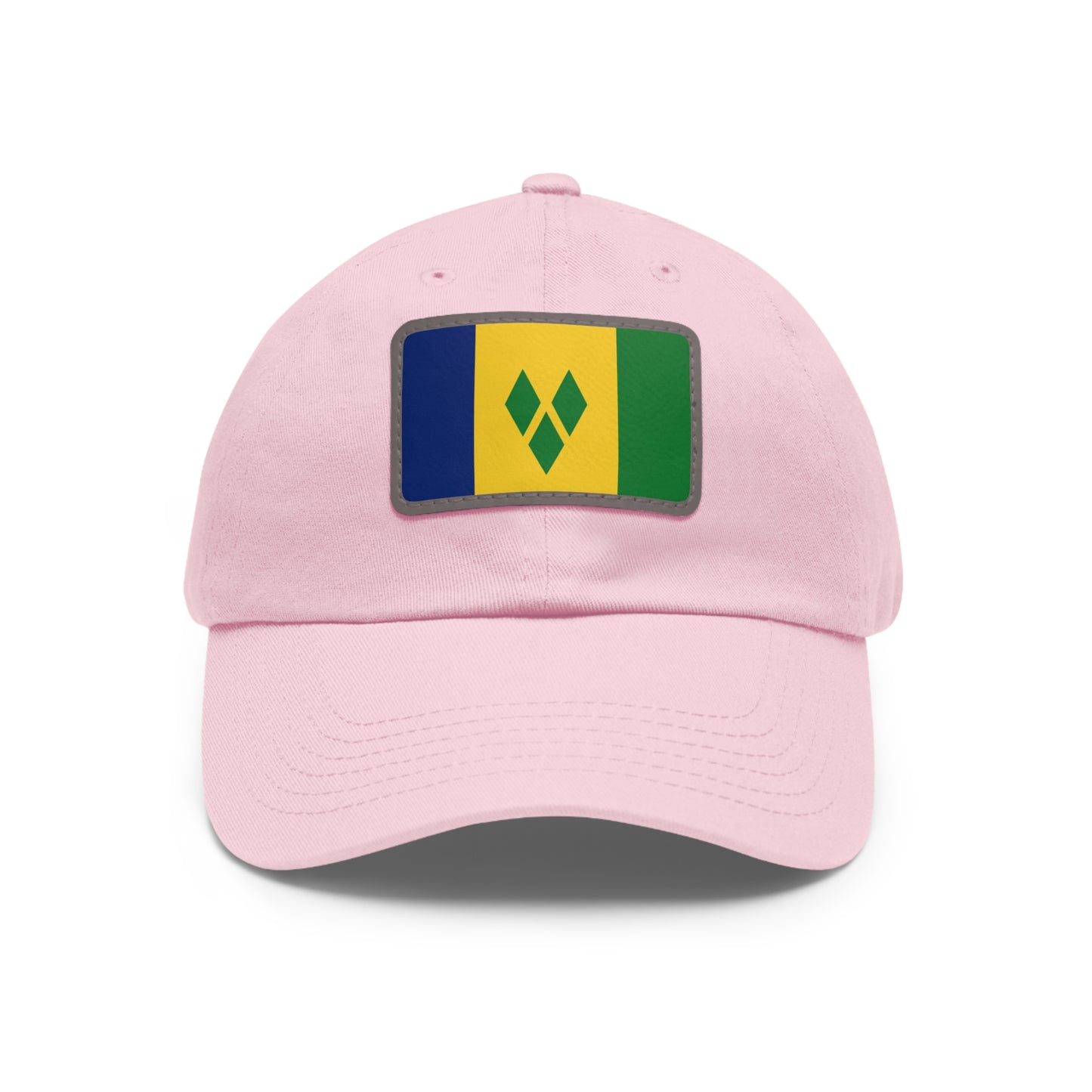 Saint Vincent and the Grenadines Leather Patch Hat