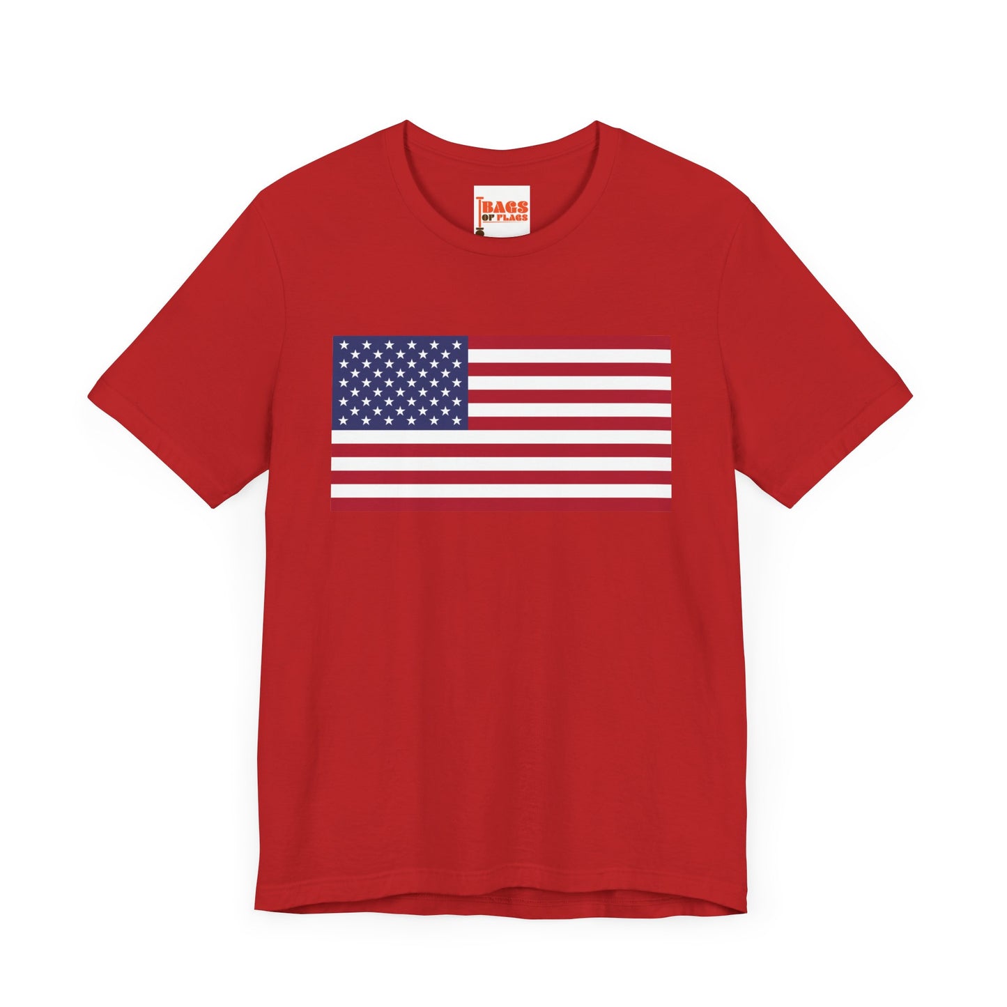 United States of America Flag on T-shirt