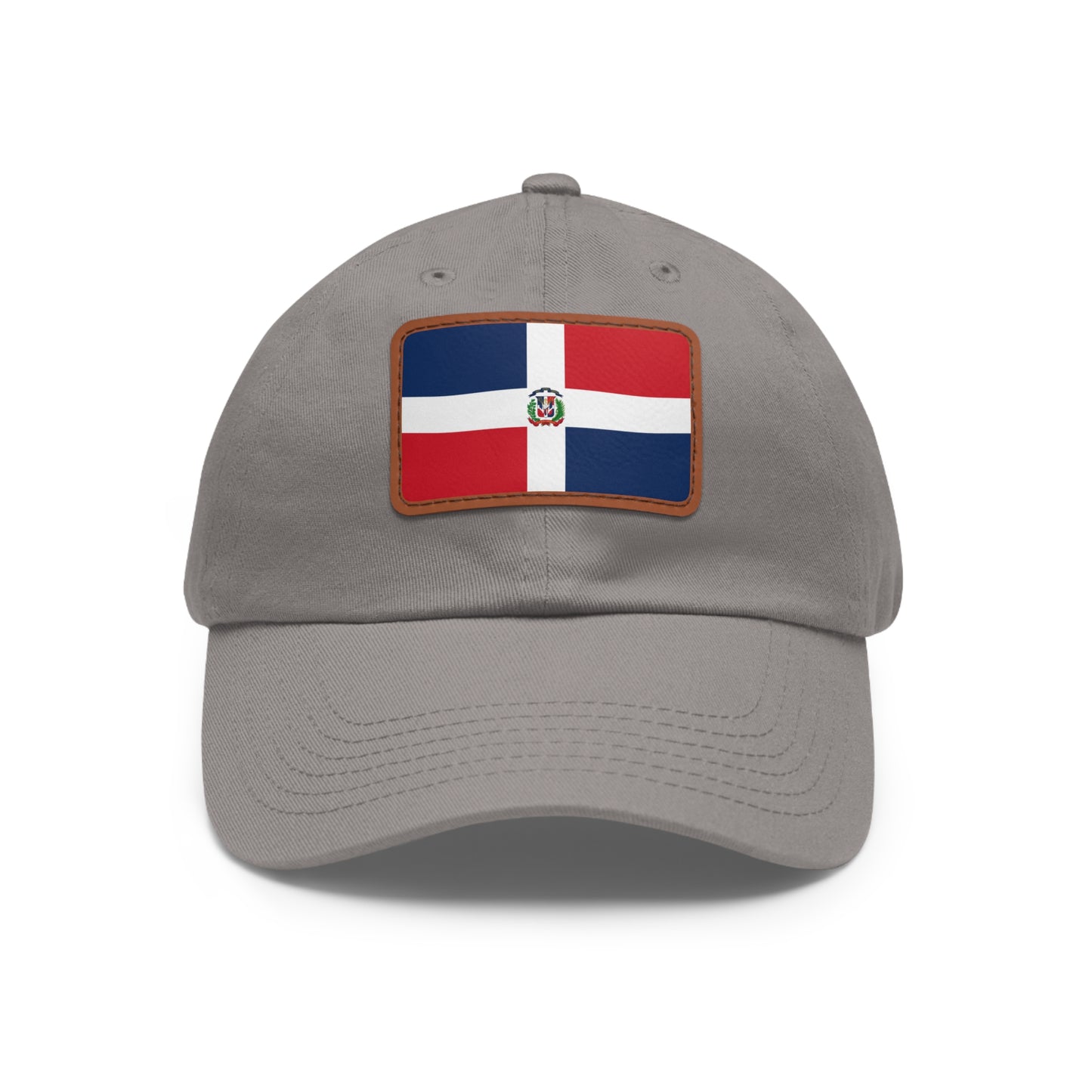 Dominican Republic Leather Patch Hat