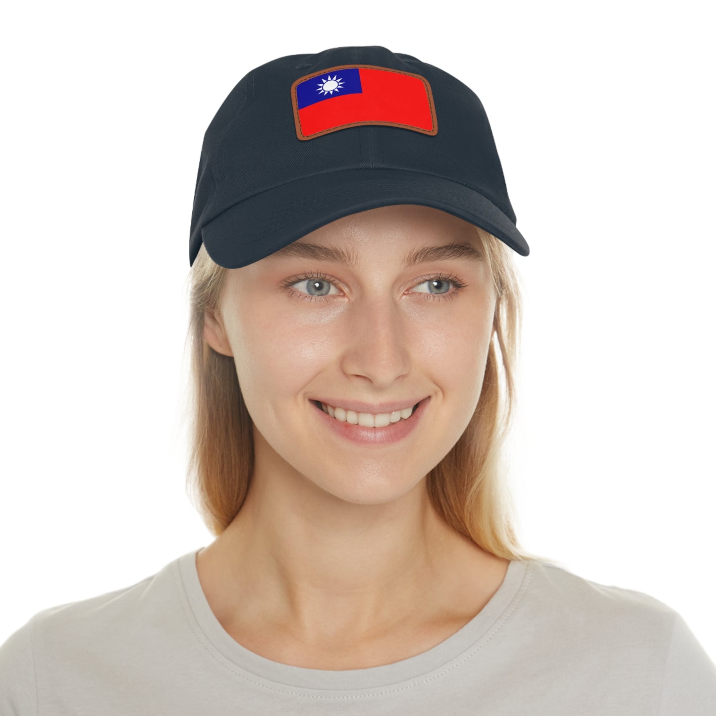 Taiwan Leather Patch Hat