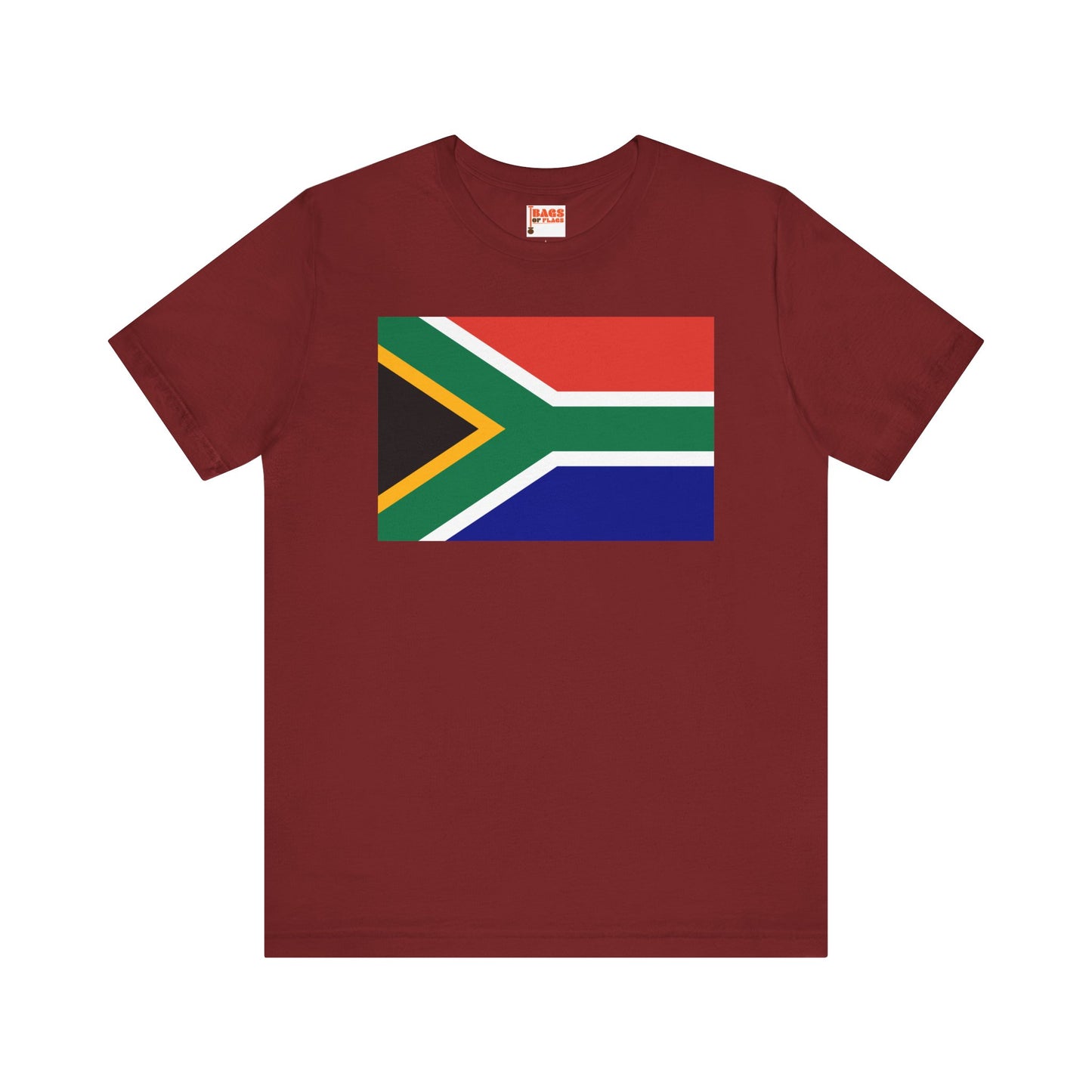 South Africa Flag on T-shirt