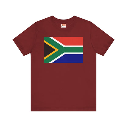 South Africa Flag on T-shirt