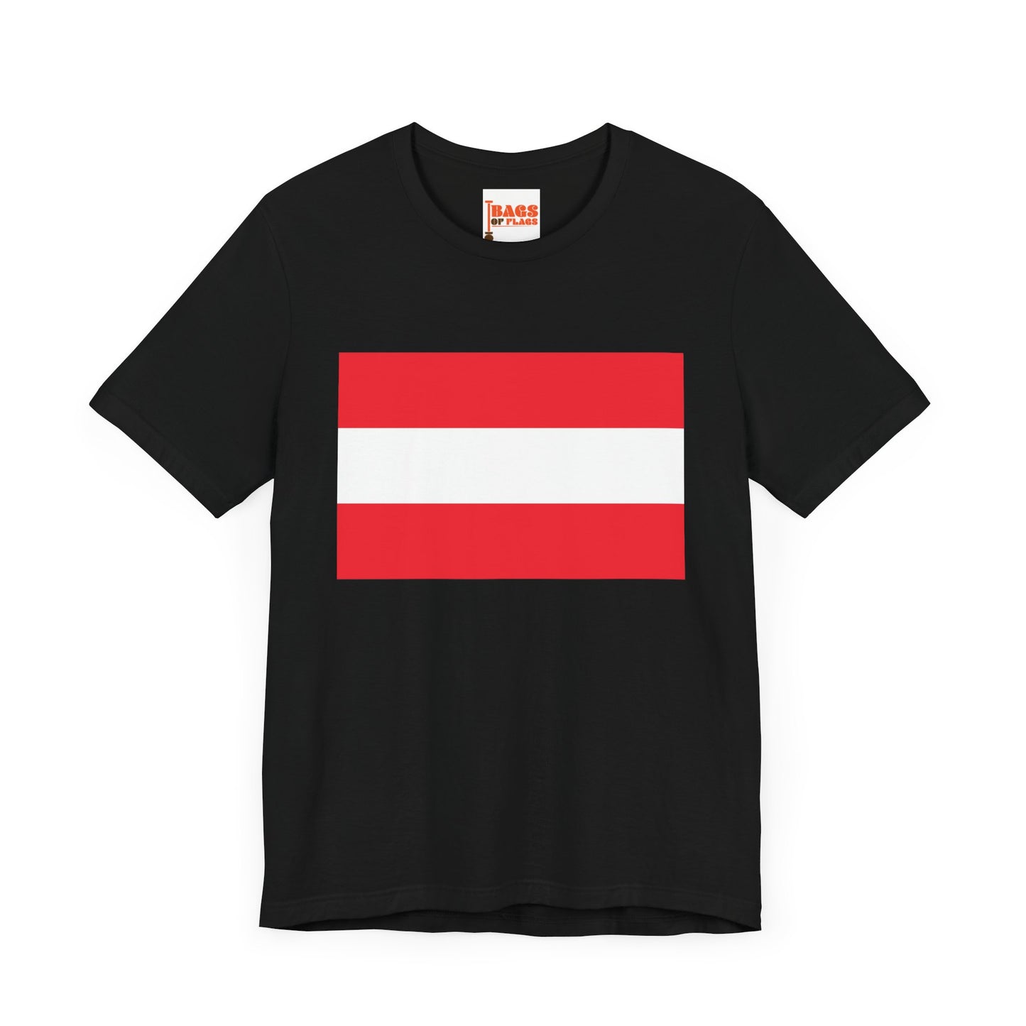 Austria Flag on T-shirt