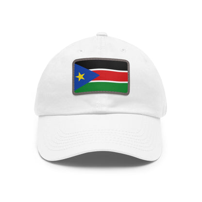 South Sudan Leather Patch Hat