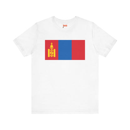 Mongolia Flag on T-shirt