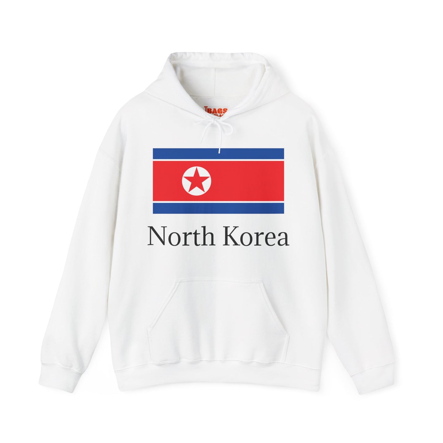 North Korea Flag Hoodies