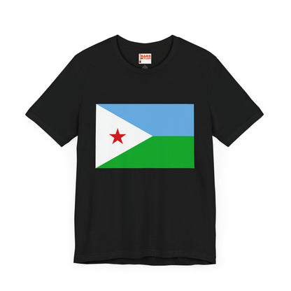 Djibouti Flag on T-shirt