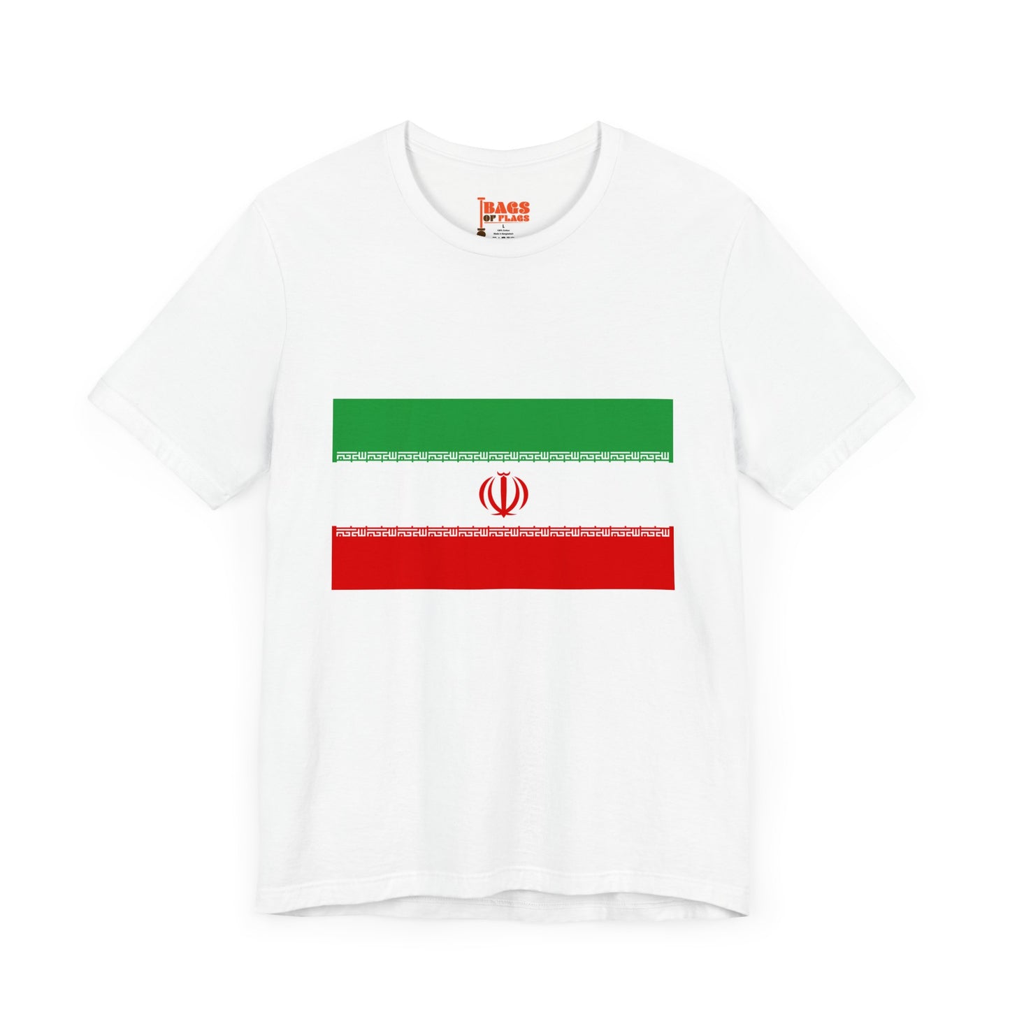 Iran Flag on T-shirt