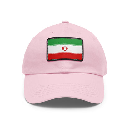 Iran Leather Patch Hat