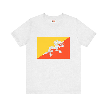 Bhutan Flag on T-shirt