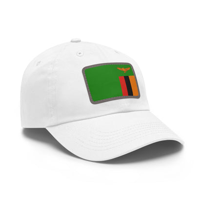 Zambia Leather Patch Hat