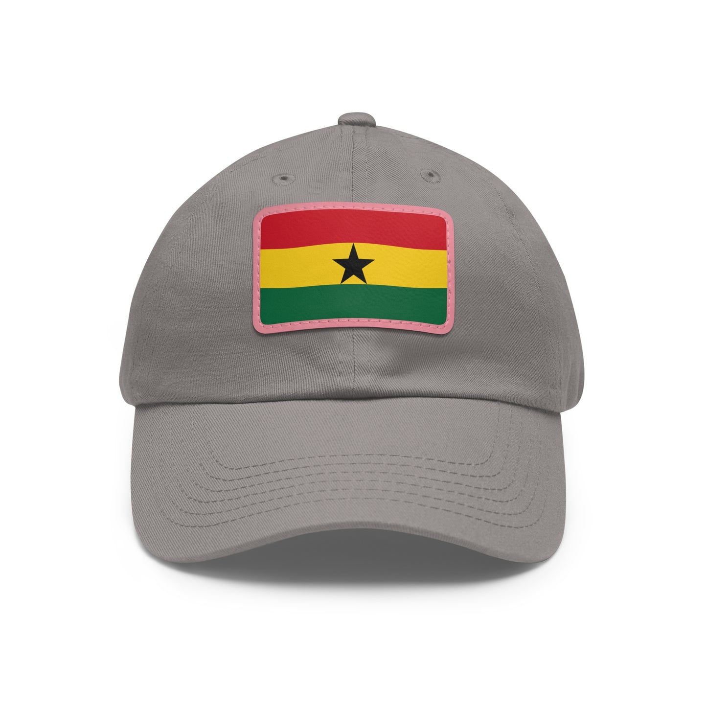Ghana Leather Patch Hat