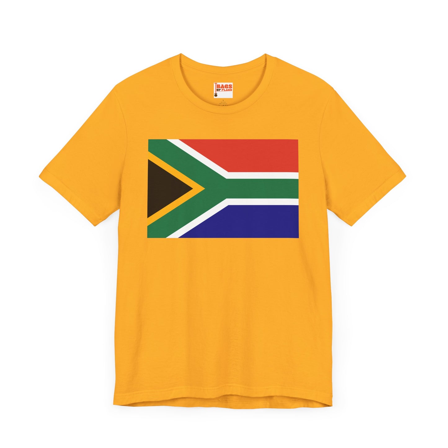 South Africa Flag on T-shirt