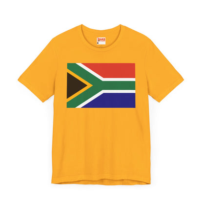 South Africa Flag on T-shirt