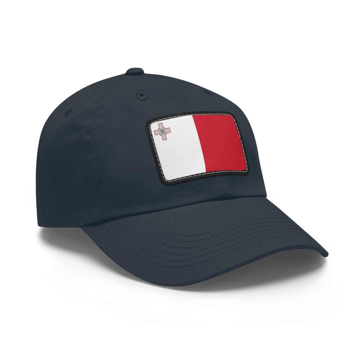 Malta Leather Patch Hat