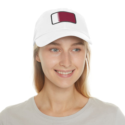 Qatar Leather Patch Hat