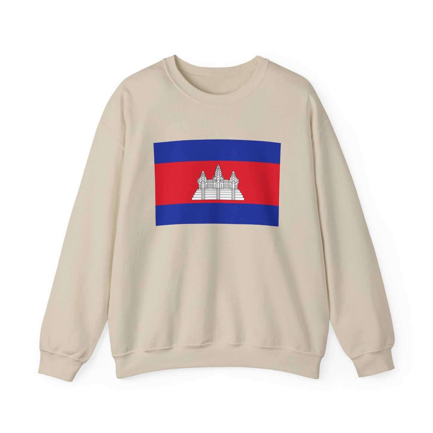 Cambodia Flag Sweatshirt