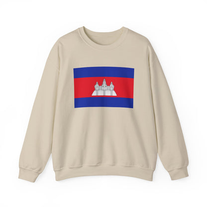 Cambodia Flag Sweatshirt