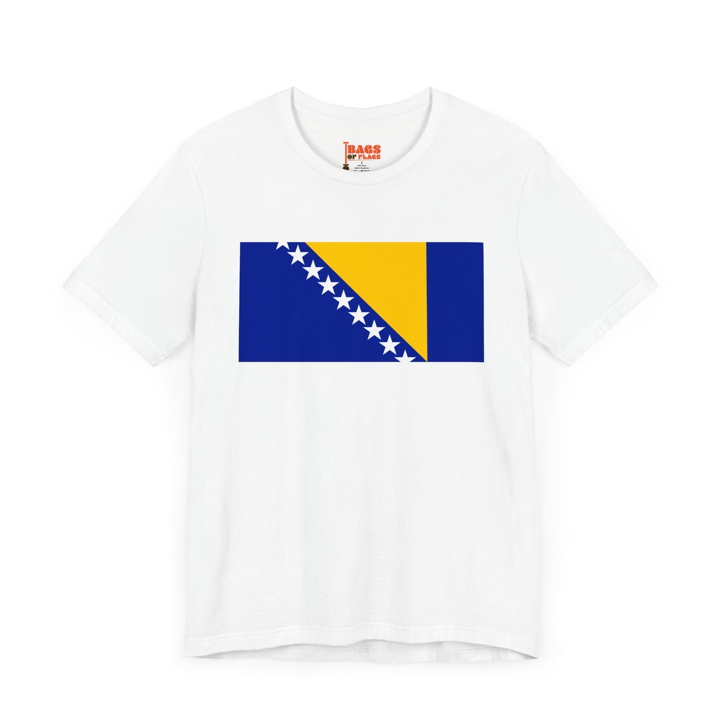 Bosnia and Herzegovina Flag on T-shirt