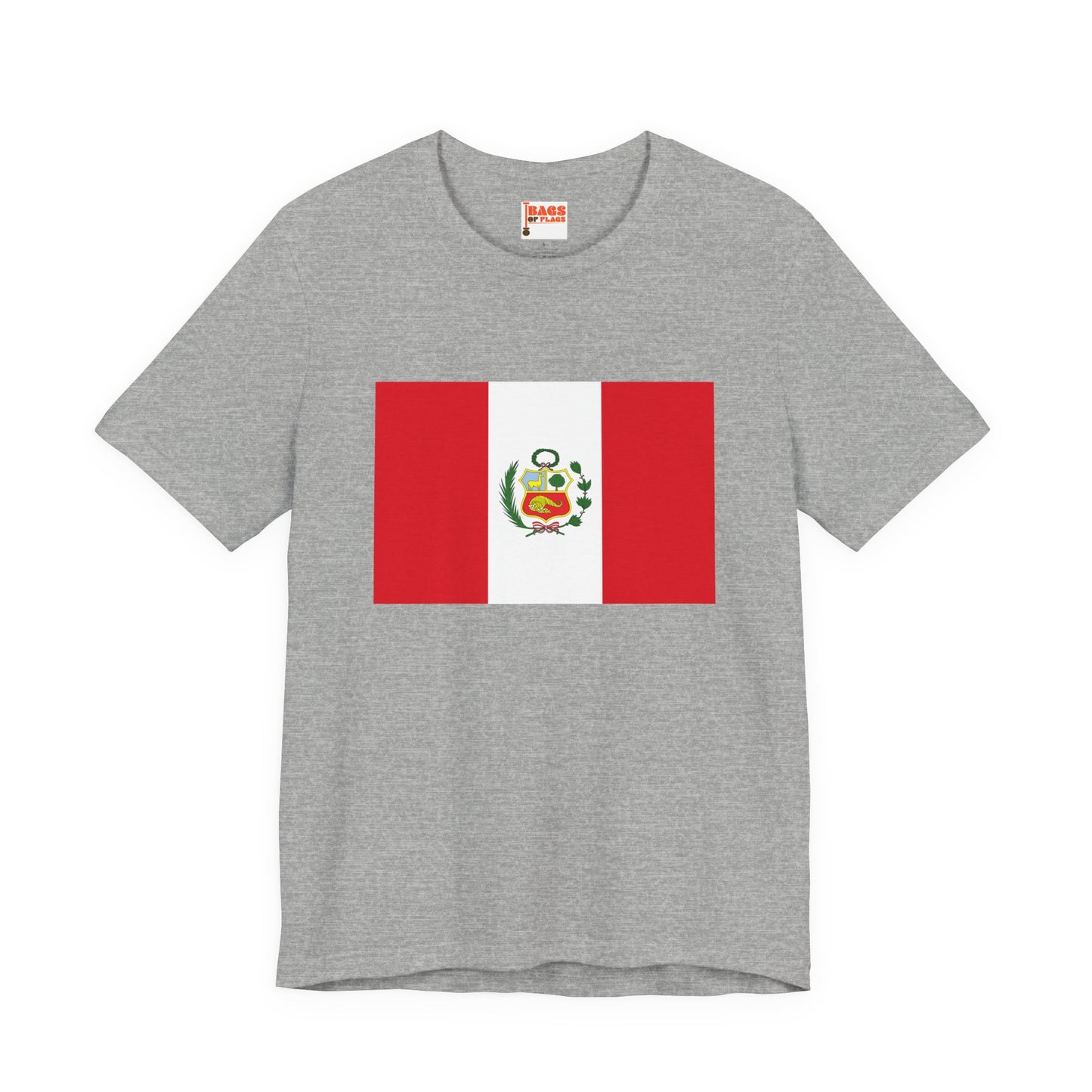 Peru Flag on T-shirt