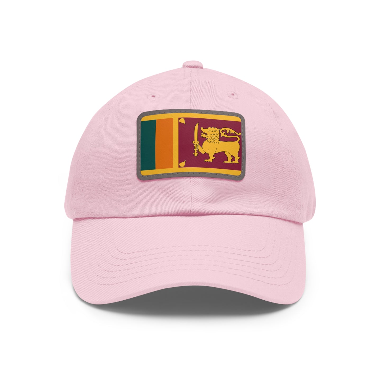 Sri Lanka Leather Patch Hat