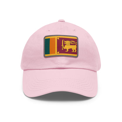 Sri Lanka Leather Patch Hat