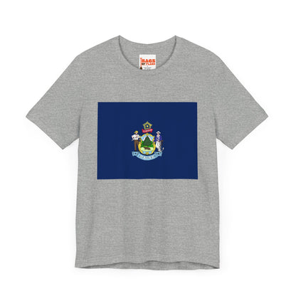 Maine Flag T-shirts