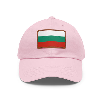 Bulgaria Leather Patch Hat