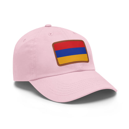 Armenia Leather Patch Hat
