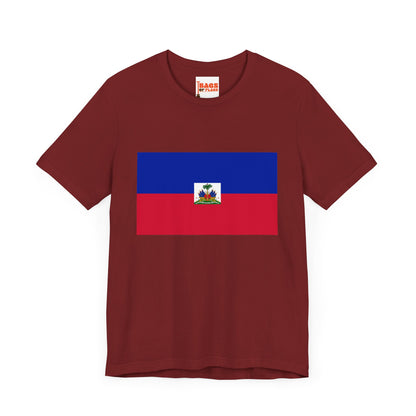 Haiti Flag on T-shirt