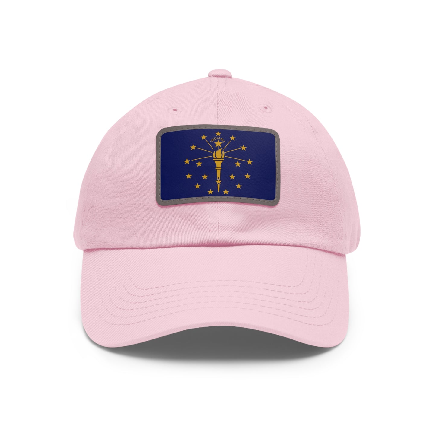 Indiana Leather Patch Hat