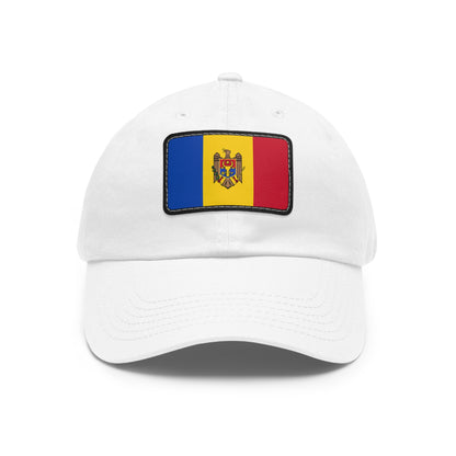 Moldova Leather Patch Hat