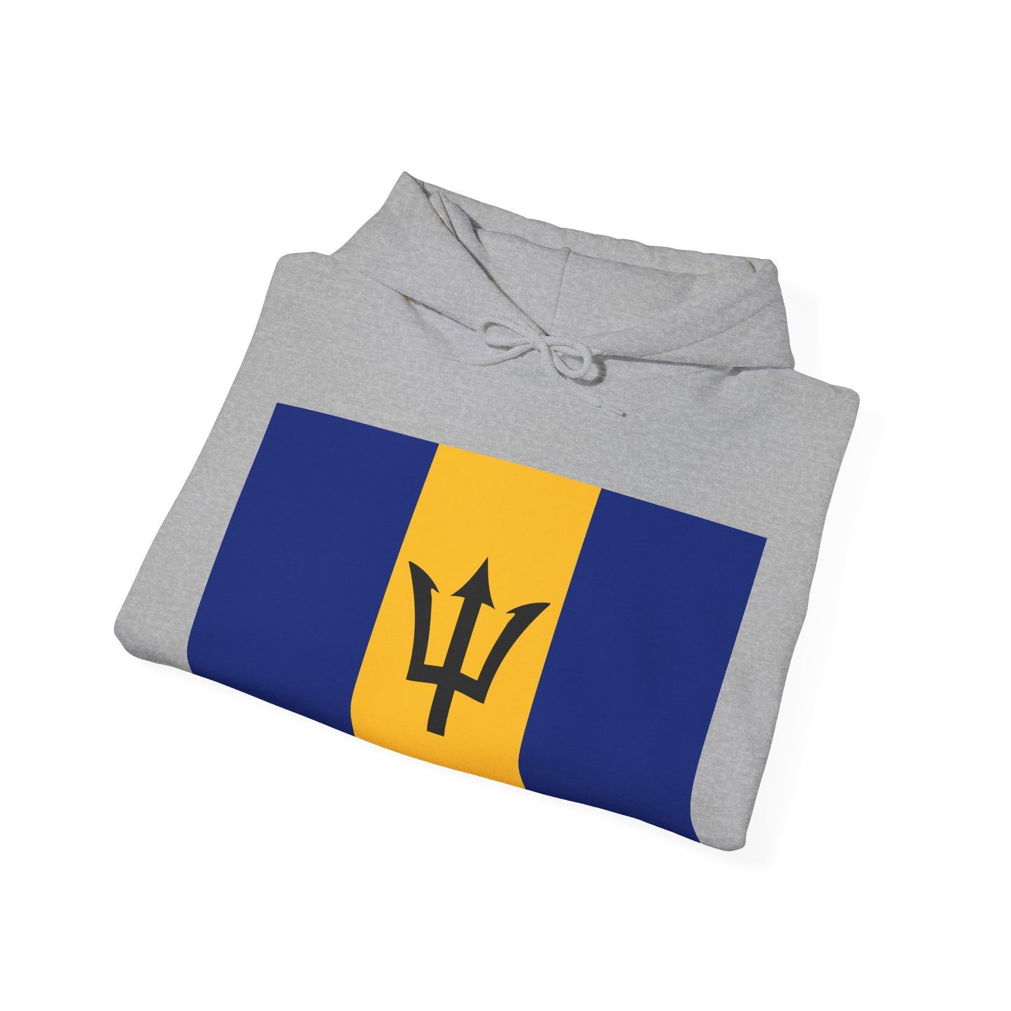 Barbados Flag on Hoodie