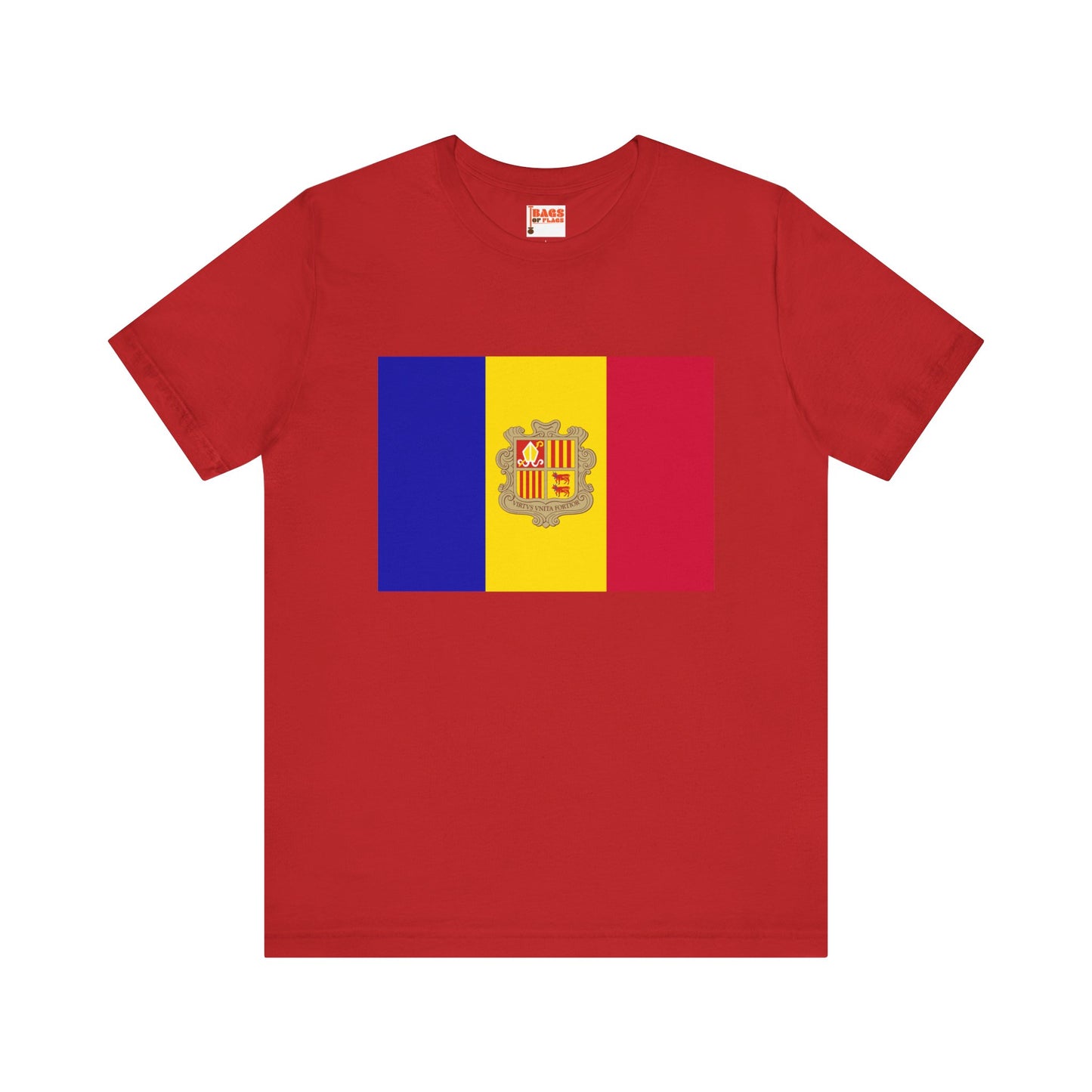Andorra Flag on T-shirt