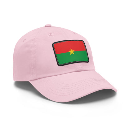 Burkina Faso Leather Patch Hat