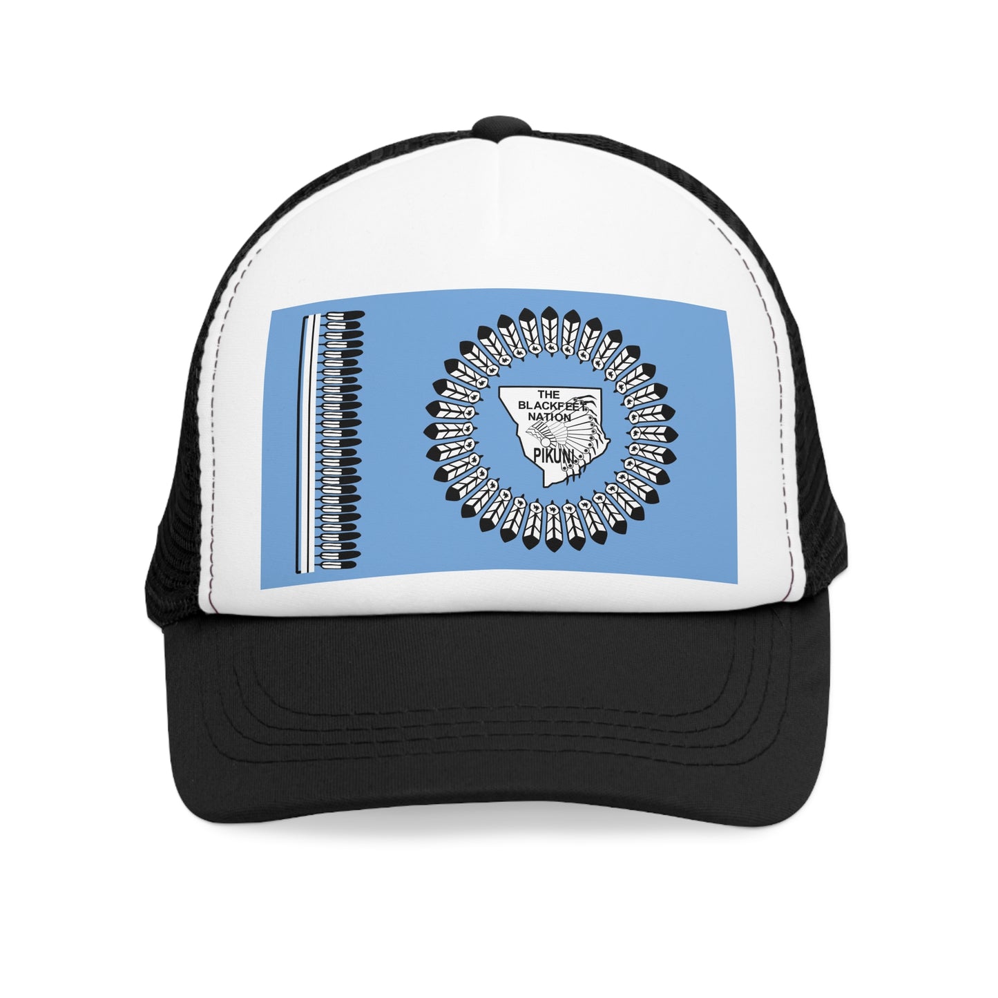 Piegan Blackfeet Trucker Cap