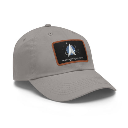 US Space Force Leather Patch Hat
