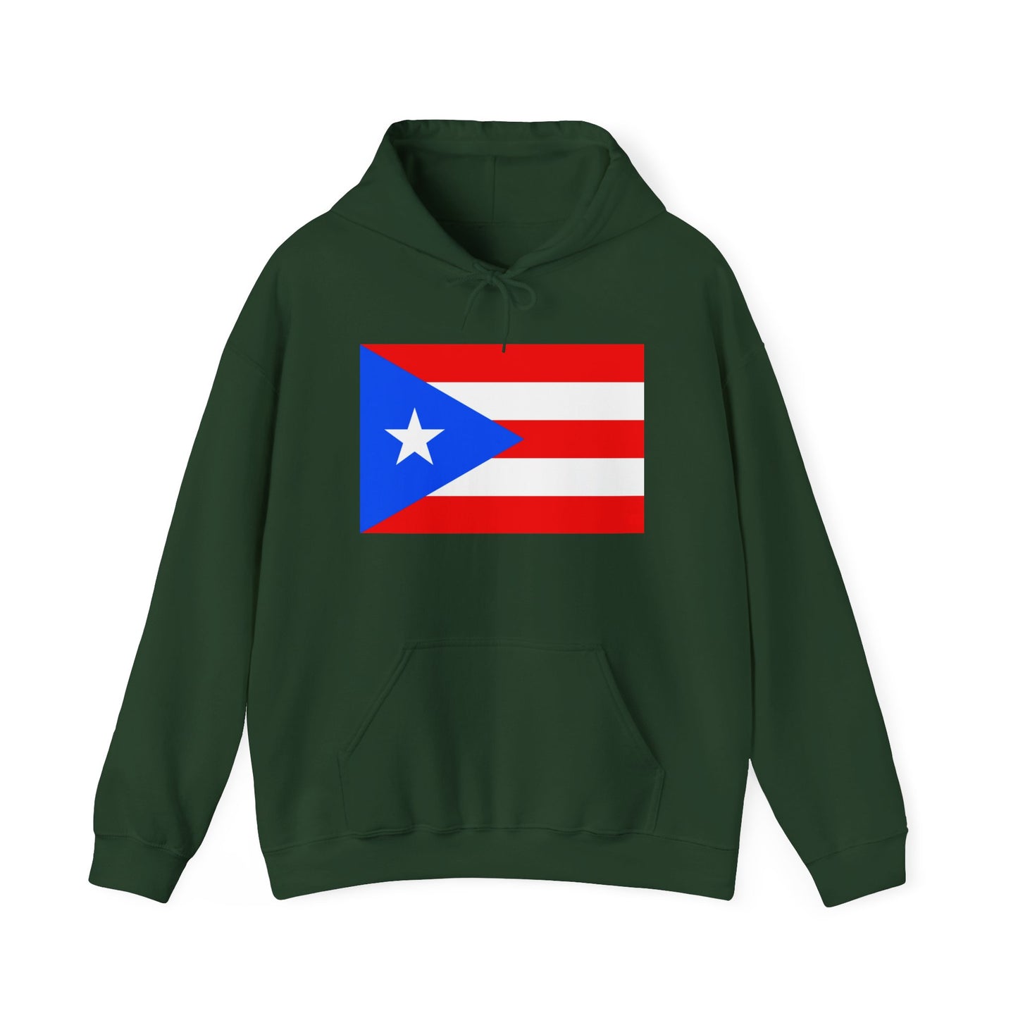 Puerto Rico Flag on Hoodie