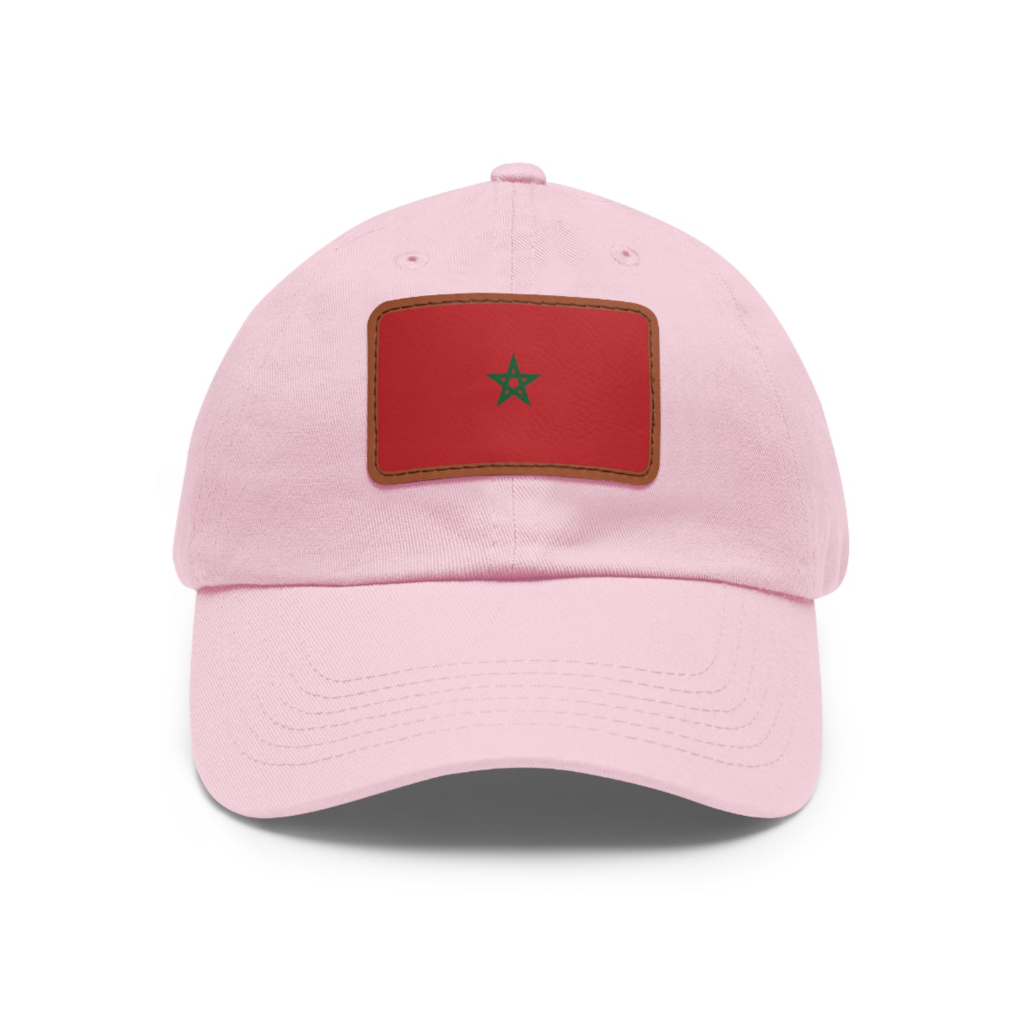 Morocco Leather Patch Hat