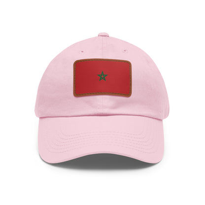 Morocco Leather Patch Hat